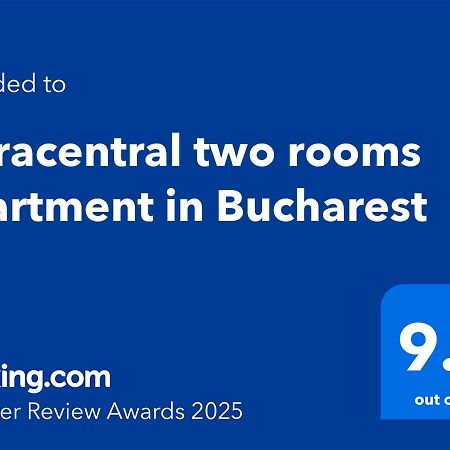 Ultracentral Two Rooms Apartment In Bucharest Bucareste Exterior foto