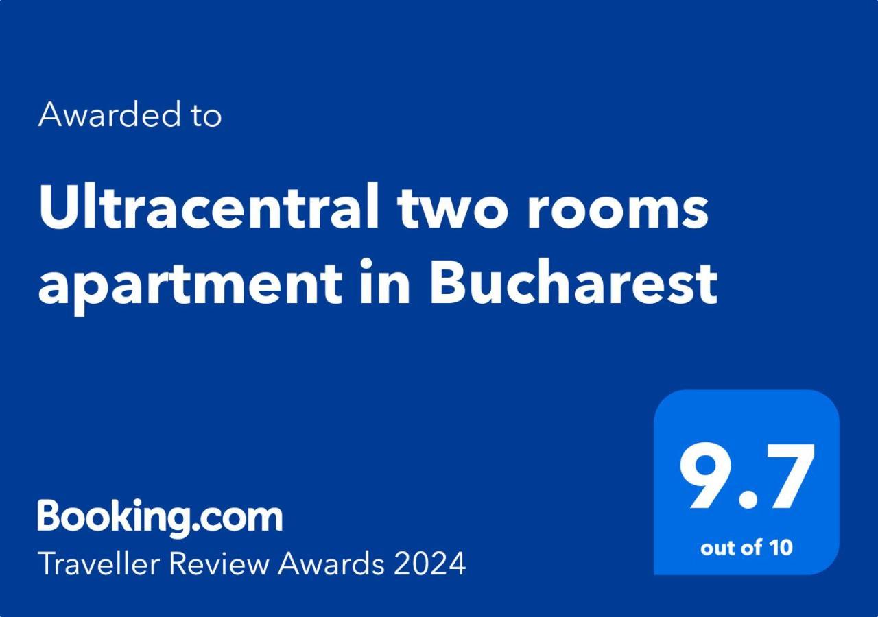 Ultracentral Two Rooms Apartment In Bucharest Bucareste Exterior foto